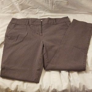 Patterned Gray Pants